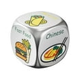 thumbnail image 1 of Decision Dice Food for Dates, Funny Choice Dice, Top 10 White Elephant Gifts for Adults Under 10 Dollars, 1 of 9