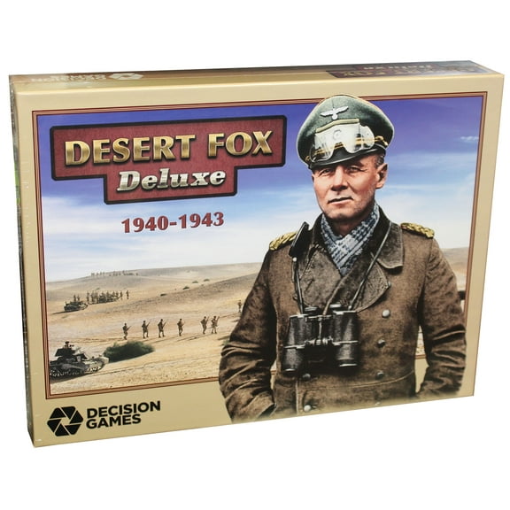 Decision Games Desert Fox Deluxe 1940-1943 Game DCG 3037