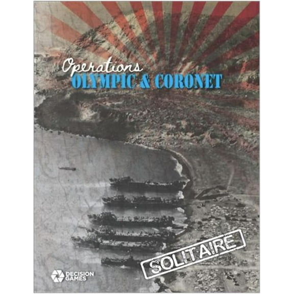 Decision Games Operations Olympic and Coronet Solitaire Game 1404