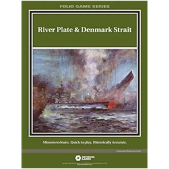 Decision Games Folio Game Series: River Plate & Denmark Strait 1641