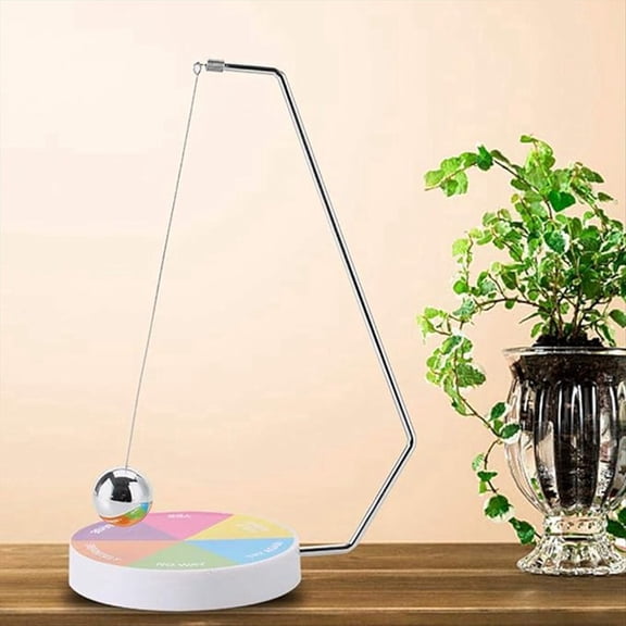 Decision Maker Pendulum Dynamic Desk Toy Gift Decoration Magnetic Ball Swinging Pendulum Game