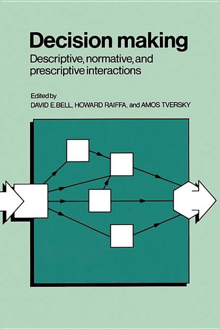 Decision Making: Descriptive, Normative and Prescriptive Interactions ...