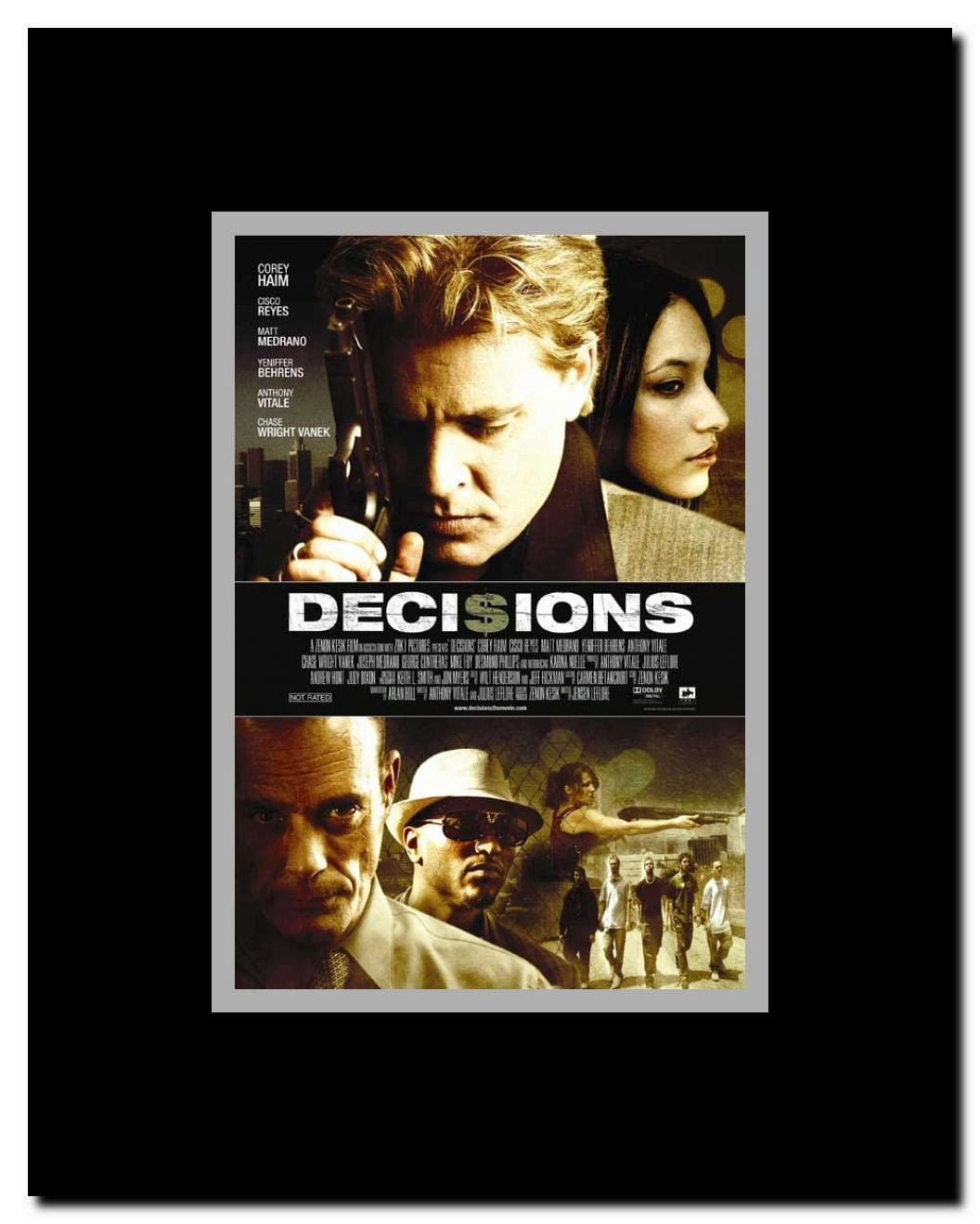 Decisions Framed Movie Poster