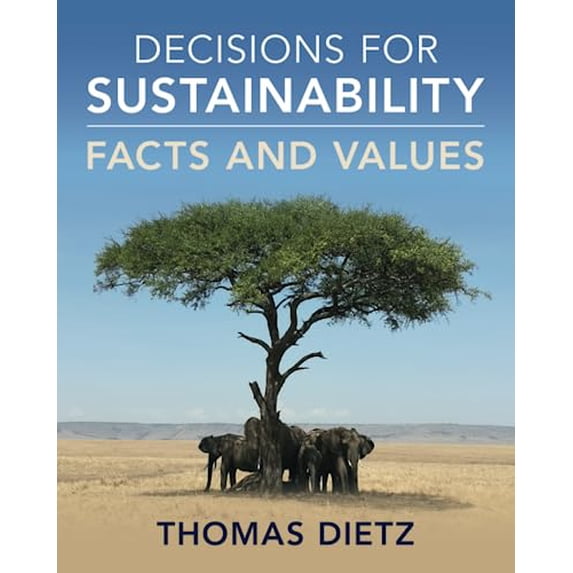 Pre-Owned Decisions for Sustainability: Facts and Values Paperback