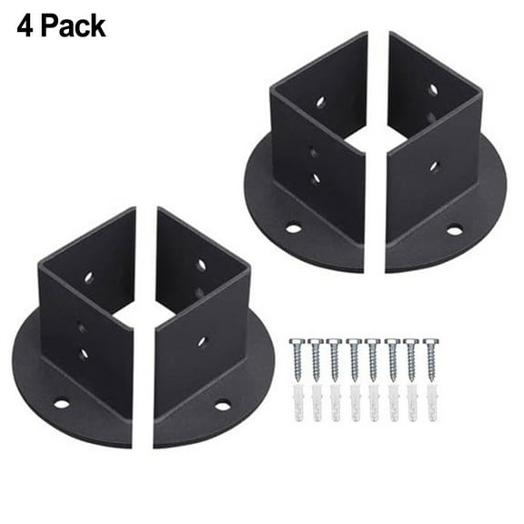 Deck And Fence Installations Adjustable Post Base Carbon Steel Material Robust Thickness Rust Resistant Coating Secure Support