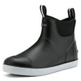 thumbnail image 1 of Lcamaw Deck Boots for Men，OutdoorRubber Fishing Garden Waterproof Ankle Rain Boots, 1 of 7