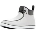 thumbnail image 1 of Deck Boots for Men Waterproof Rain Boots Durable Rubber Boots Comfortable Fishing Loafers Slip On Moc Toe Shoes Non Slip Boat Shoes for Fishing, Gardening, Daily, Working, Sailing, 1 of 7