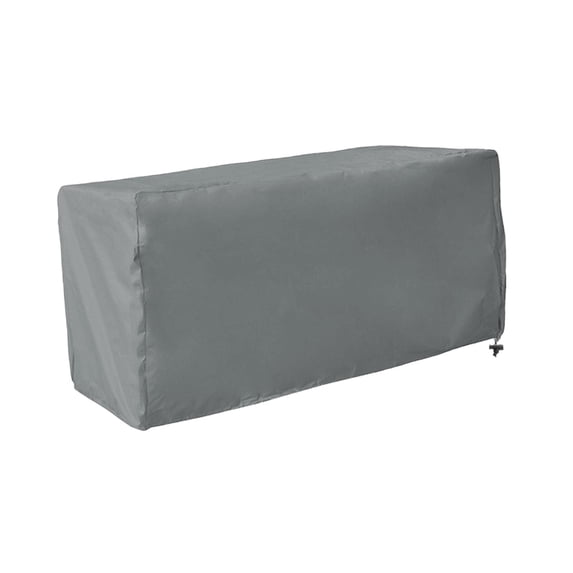 Deck Box Cover Outdoor Storage Bench Rectangular Tear Resistant Oxford Cloth for Patio Furniture