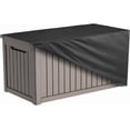 thumbnail image 1 of 230 Gallon Deck Box Cover - 600D Heavy Duty Waterproof, 66"x33"x33" Outdoor Storage Cover for Patio/Garden, Windproof & Tear-Resistant, 1 of 7