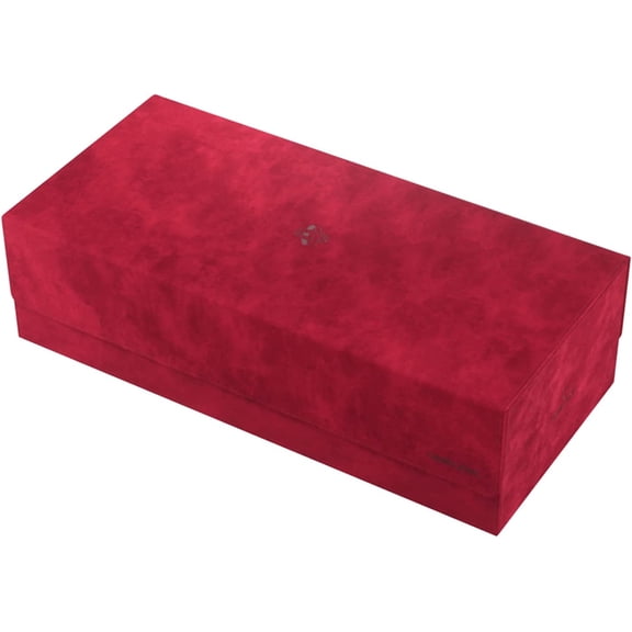 Deck Box Dungeon Convertible: Red 1100CT Durable and Sturdy TCG, OCG, CCG Card Storage Compatible with Pokemon, Yugioh, Commander, and MTG Magic: The Gathering Cards