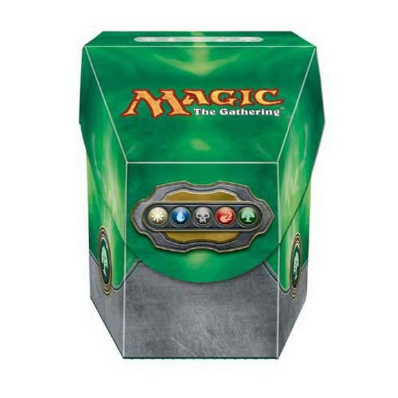 Ultra PRO: Deck Box - Pro Hex (Commander - Green)