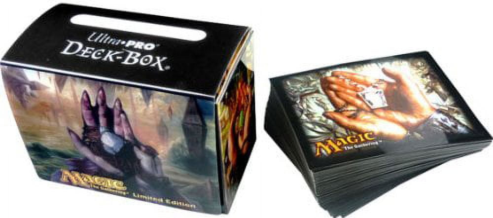Card Storage, Large 3 Trays Flip Deck Case for 220+ Sleeved Cards, Faux  Leather Double Deck Box for YuGiOh, TCG, MTG, Uno, Ultraman, Baseball Cards