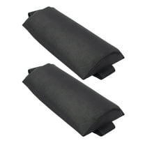 Deck Chair Headrest Outdoor Folding Chaise Lounge Chair Headrest Neck Support Sponge Pillow (13.78X5.91X2.36Inch)