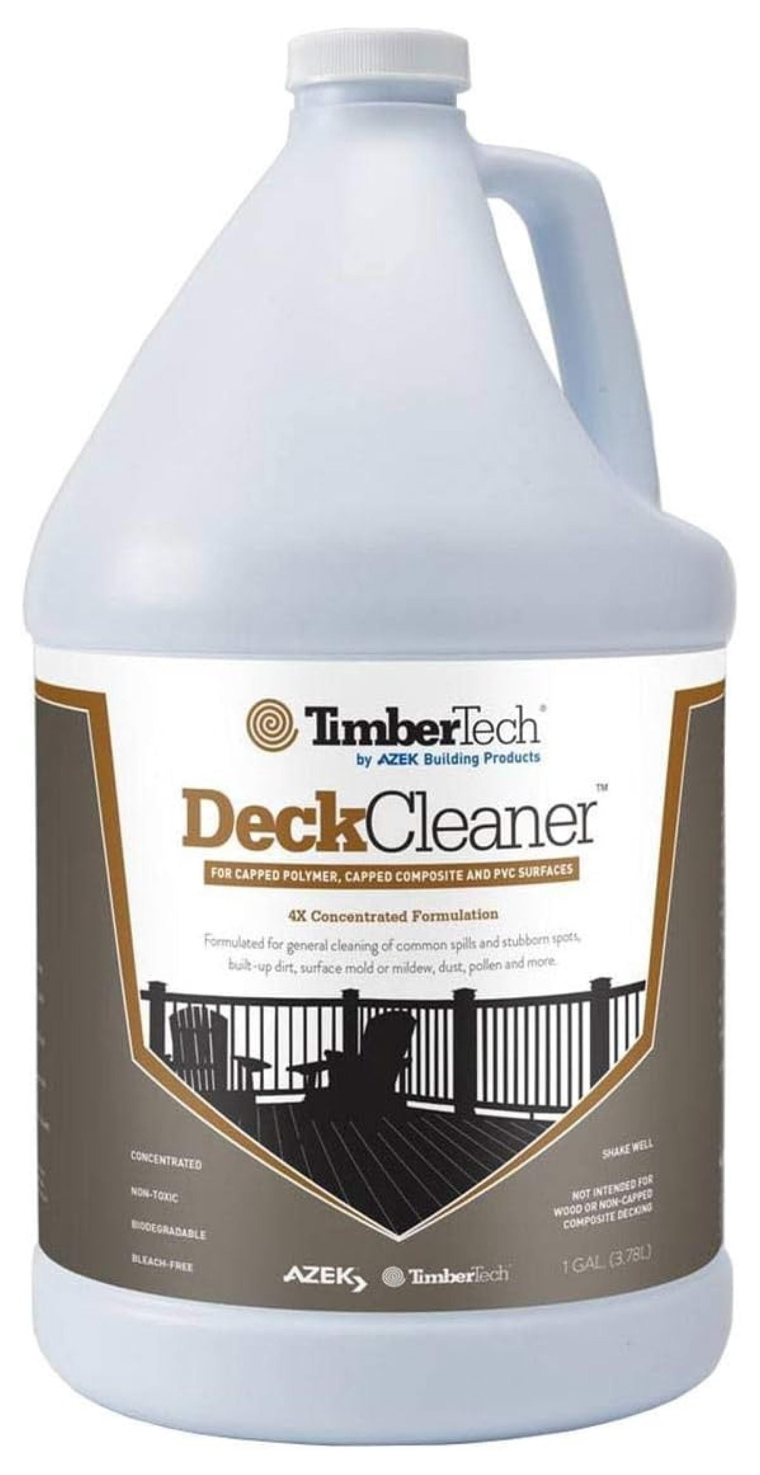 Deck Cleaner - 1 Gallon for Composite Decking, AZEK, PRO, EDGE ...