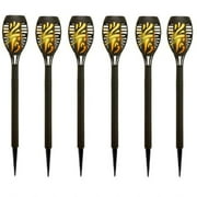 Deck Impressions OPP Solar Tiki Torch Light, 6-Pack