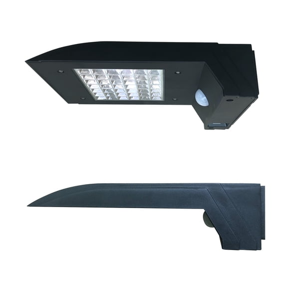 Deck Impressions Solar Wall Fence Light w/ Motion Sensor, 2-Pack