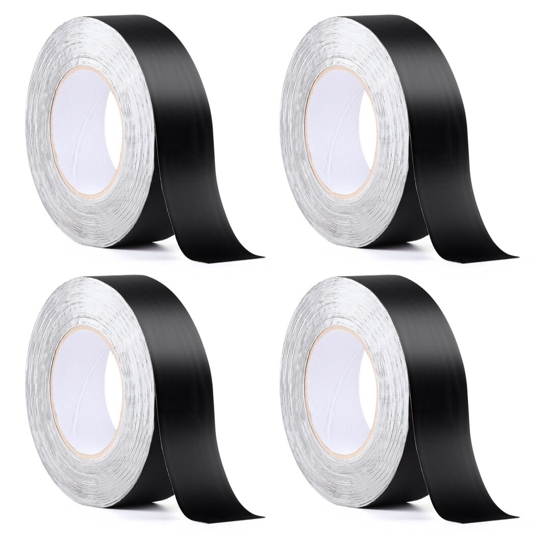 Deck Joist Tape, 4 Rolls 15/8in X 50ft PVC Butyl Flashing Joist Tape