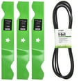 Deck Kit Blade Belt for AYP Husqvarna YTH2454 LGT2654 187254 196103 54