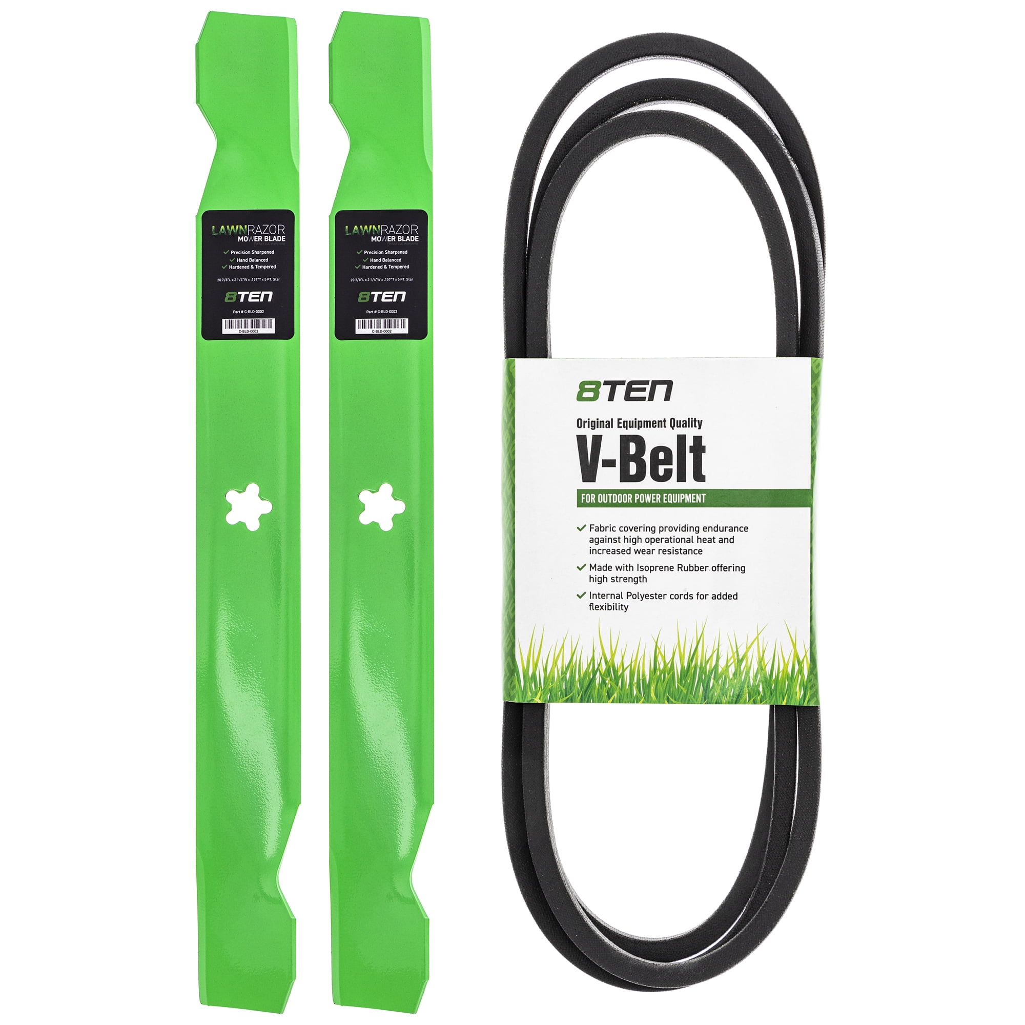 Deck Kit Blade Belt for Husqvarna LTH152 TS142 YTA18542 YTH2042 42 inch