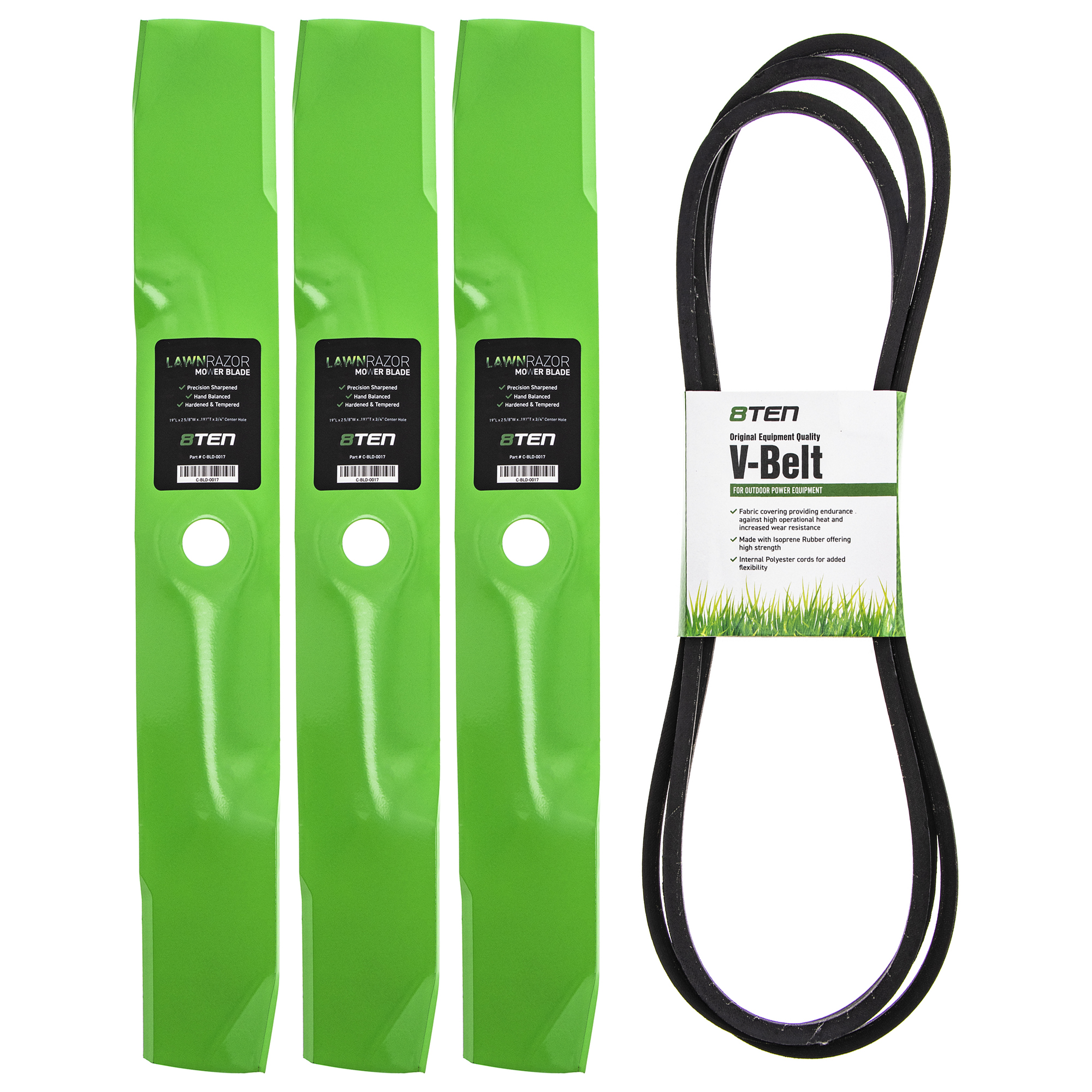 Deck Kit Blade Belt for John Deere Z425 Z445 EZtrak M143520 M154295 54