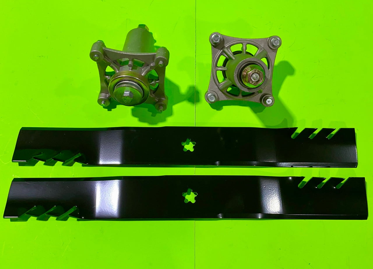 Deck Kit with Gator Mulching Blades Spindles for Husqvarna 46 Inch YTH21K46 2246LS YTH20K46 Walmart