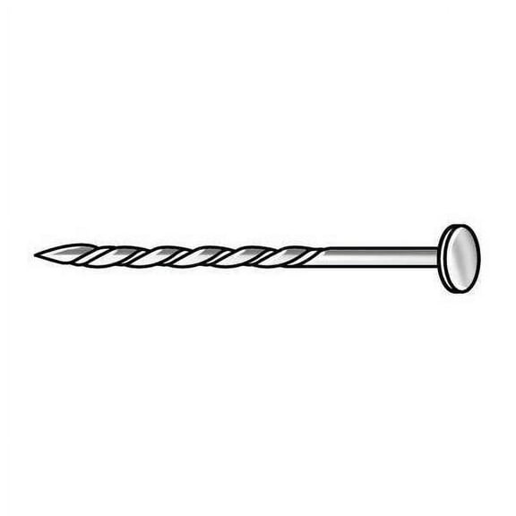 Manufacturer Varies Deck Nail,Flat,Galv,16d,PK88 4NEX4