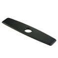 thumbnail image 1 of Deck Plate for Kitchen Faucet in Matte Black, 1 of 4