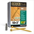 thumbnail image 1 of Deck Plus Exterior Tan Ceramic, Wood Screws, Self-Drilling, Steel (#10 x 3"), 1 lb, 1 of 10