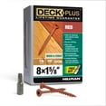 thumbnail image 1 of Deck Plus Star Flat Head Exterior Deck Screws, Red, Steel, No.8 x 1.625", 1 lb Box, 48425, 1 of 8