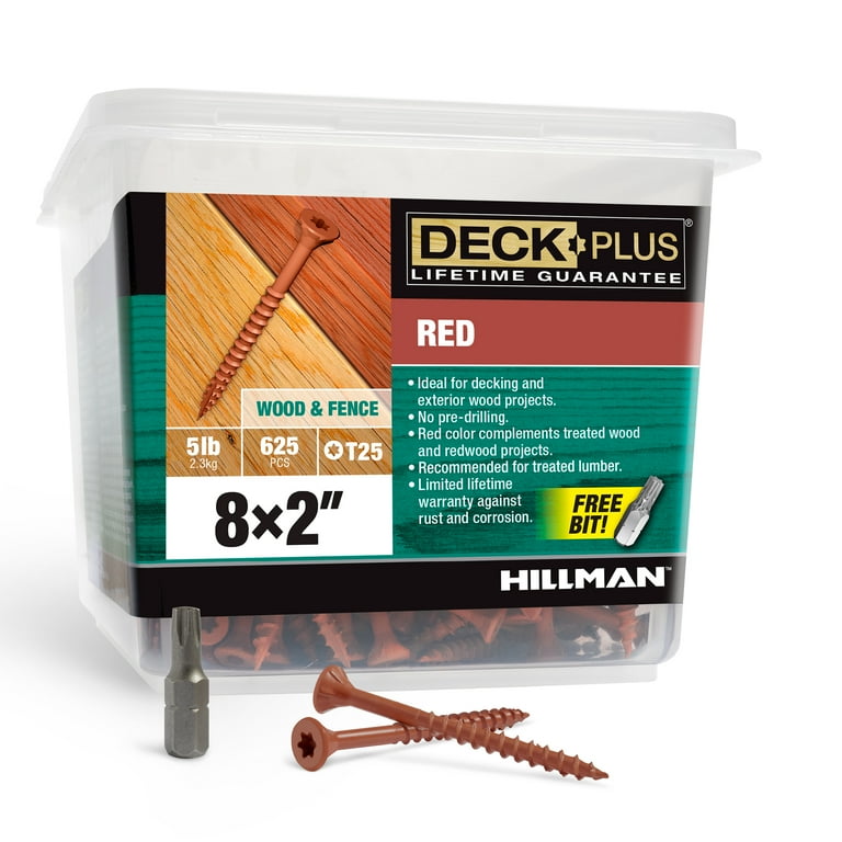 Deck Plus 8 x 2-in Ceramic Deck Screws (5-lb) Deck Plus 8 x 2-in Ceramic Deck Screws (5-lb)