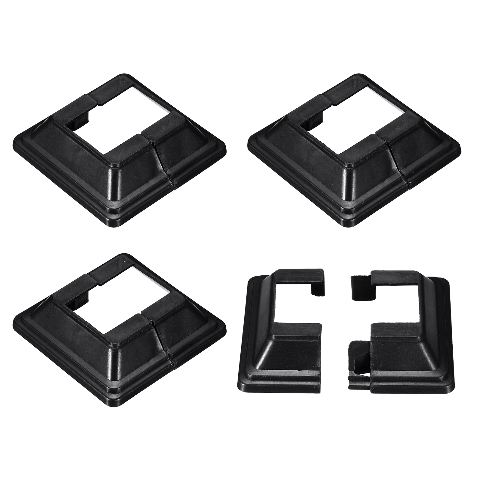 Deck Post Base 4 Pack Wood Post Base Skirt 2.83 x 2.83" (Internal 1