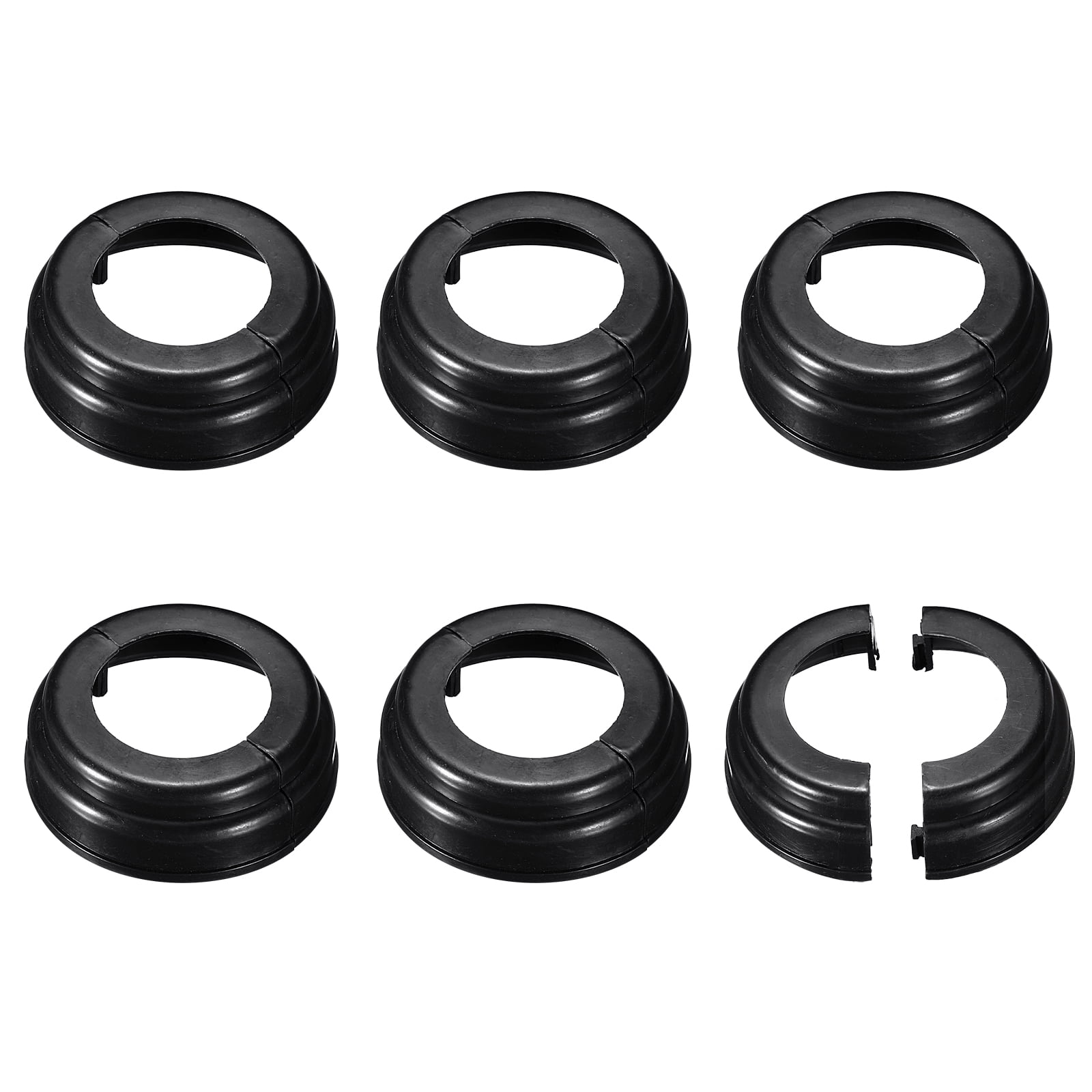 Deck Post Base Cover, 6Pcs Split Style Post Bracket 51mm/2.01" Post