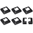 thumbnail image 2 of Uxcell 8-Pack Plastic Post Skirts - 50x50mm Split Style Base Covers For Fence & Railings 2 of 14