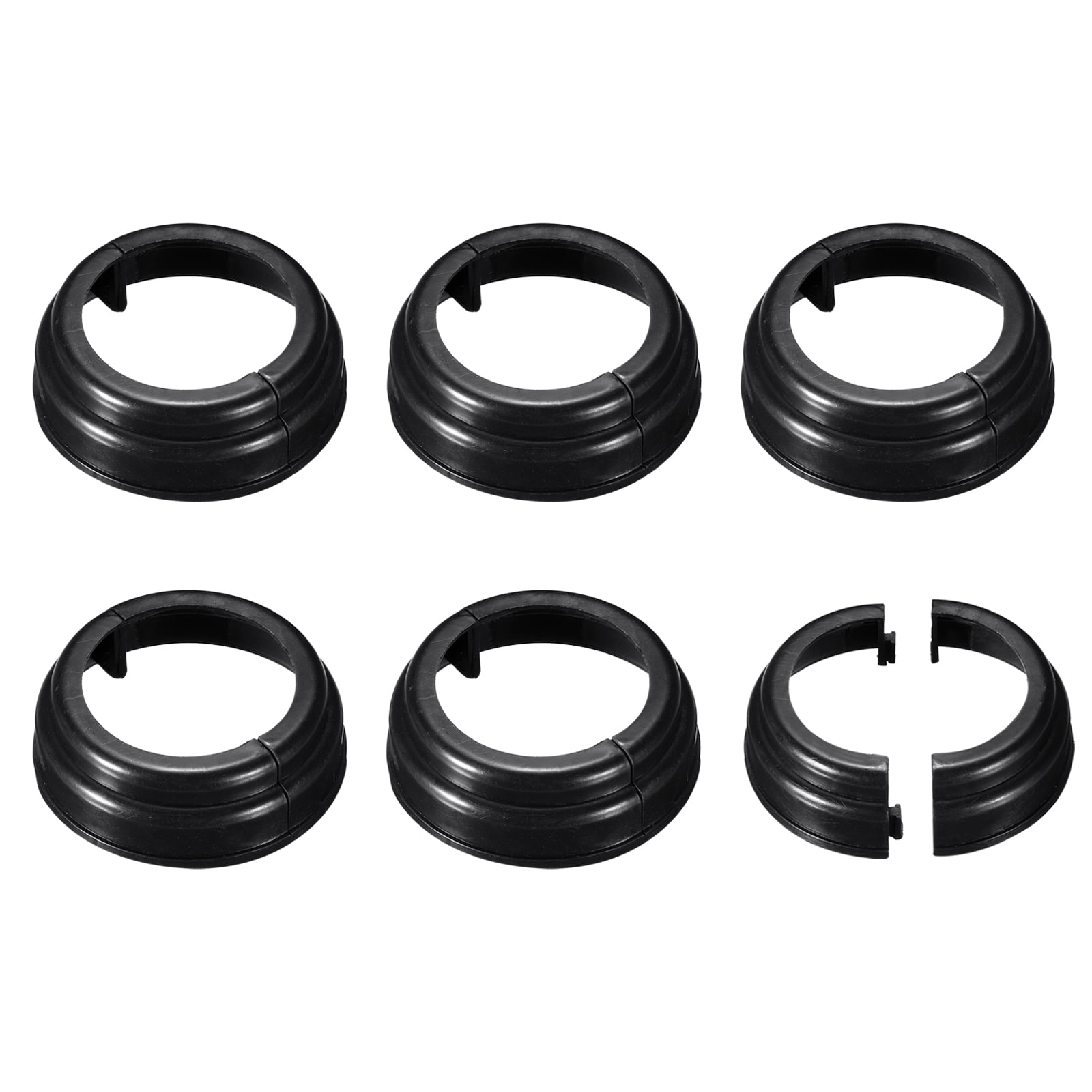 Deck Post Base Cover, 6Pcs Split Style Post Bracket 61mm/2.4" Post Base