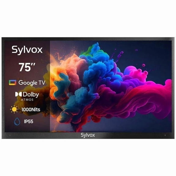 SYLVOX 75" Class 4K UHDTV (2160p) HDR Smart LED-LCD TV (OQ75A2KHGD)