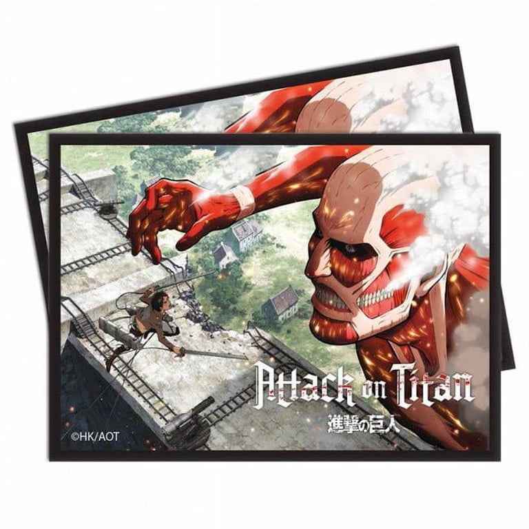 attack on titan card sleeves Sleeve Opening expand your deck GREE Card Sleeves anime TCG