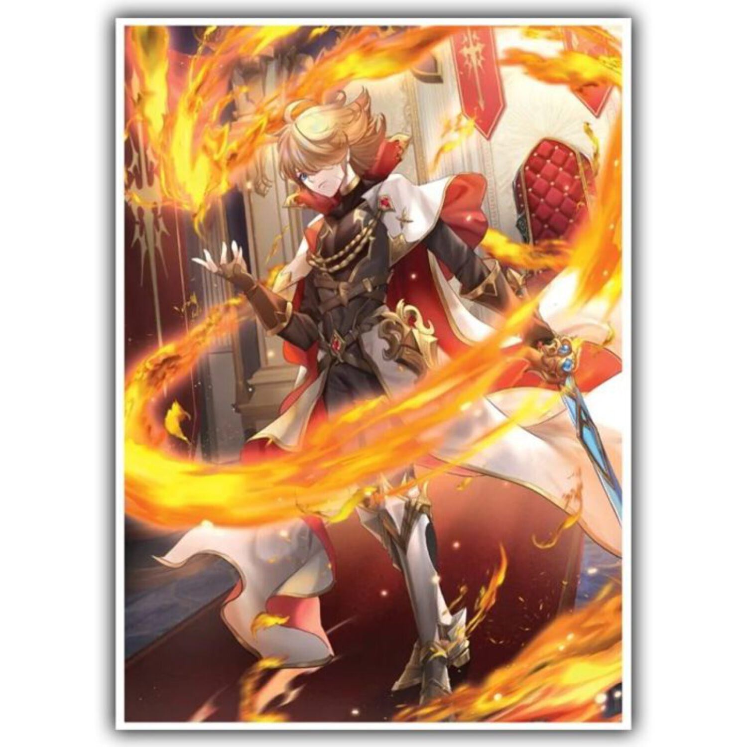 Deck Protector: Spectrum: Grand Archive: Arthur (100) - Walmart.com