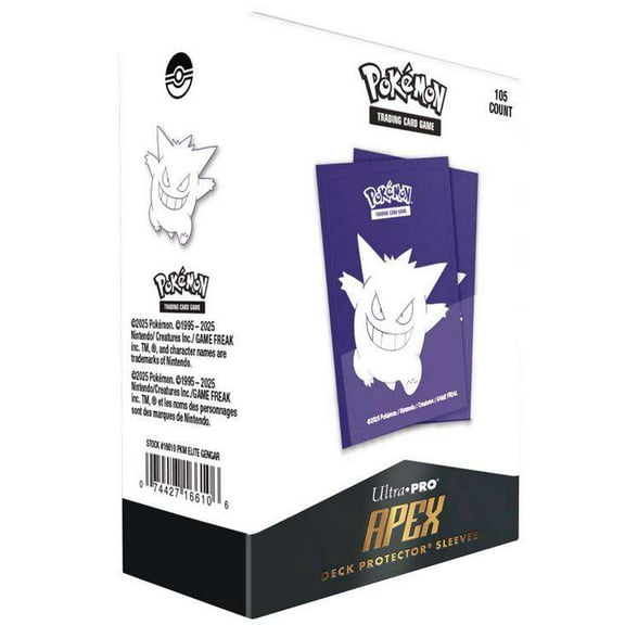 Deck Protectors: Pokemon Apex - Elite Series Gengar (105ct)