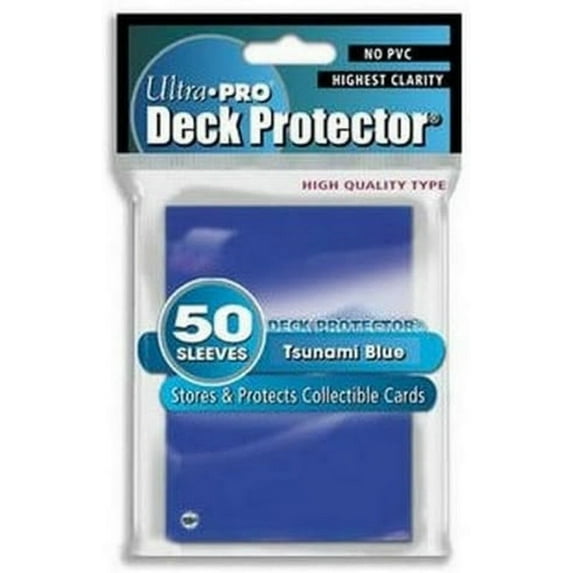 Deck Protectors - Standard Size - Tsunami Blue - Pack of 50