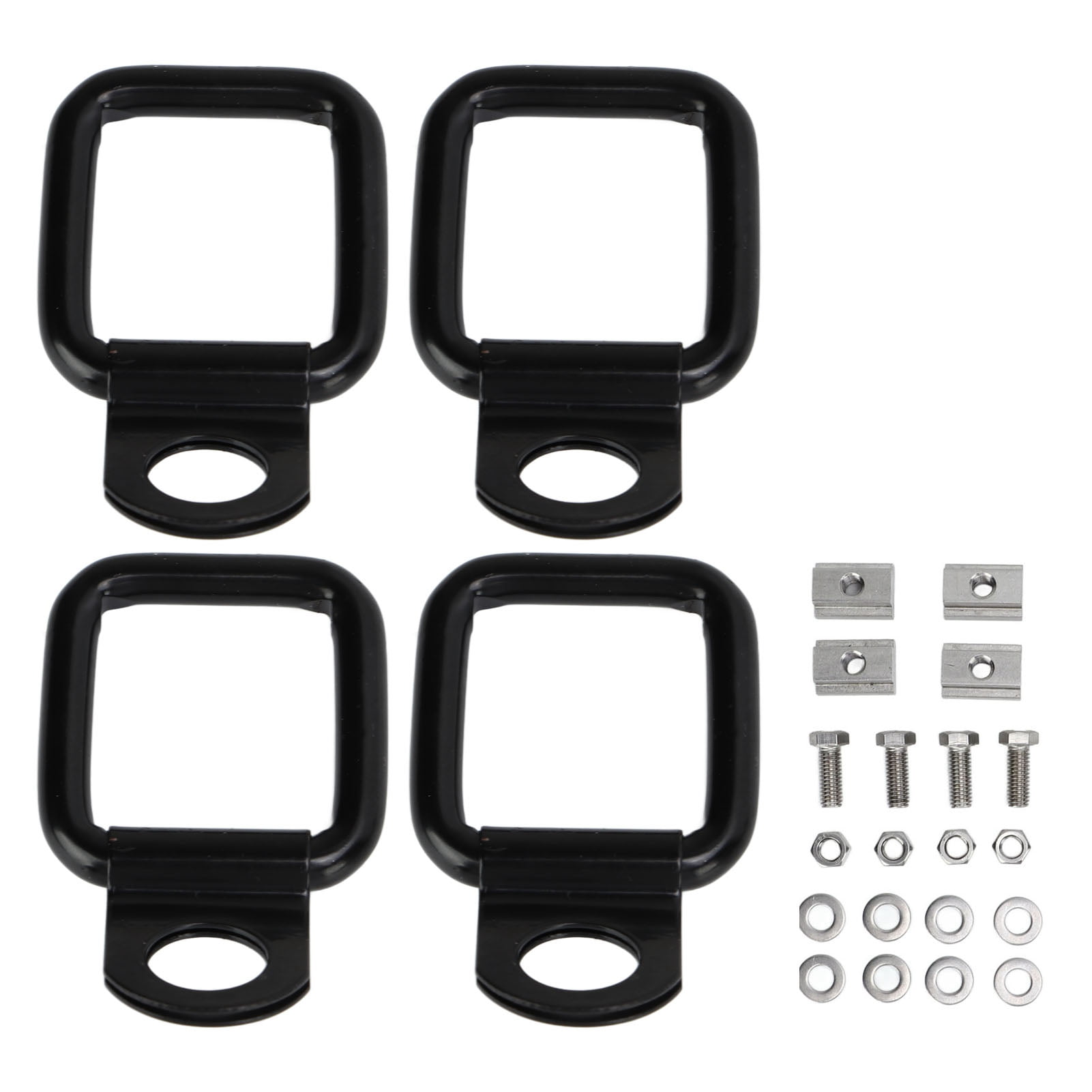 Deck Rails Cleat T Slot Nuts Bed Metal Threaded Tie Down Anchors Rings