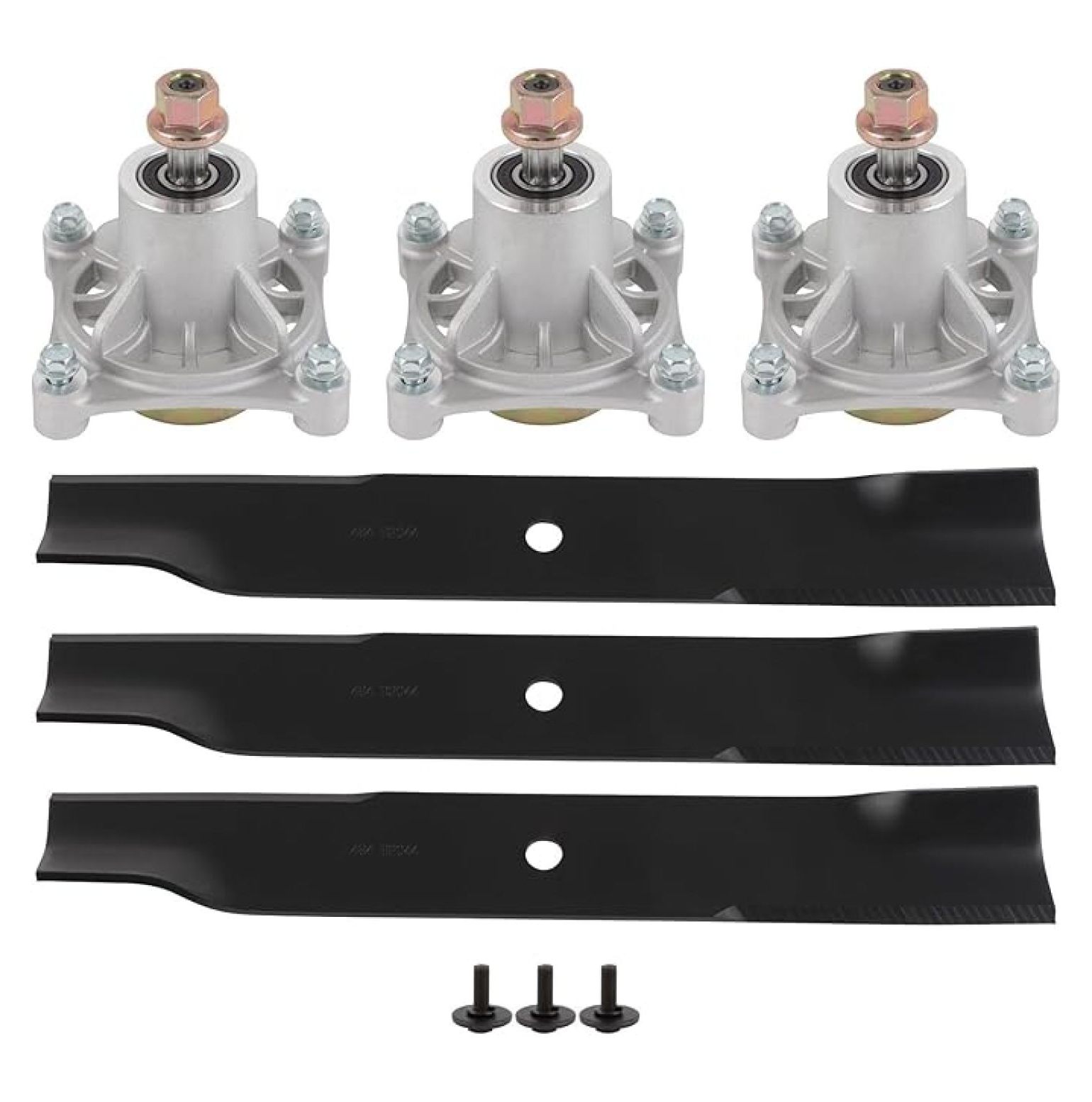 Kit Ruote Da Ponte Per Tosaerba Hustler Super Z 52", 60", 72", Ricambio 031997, Nuovo