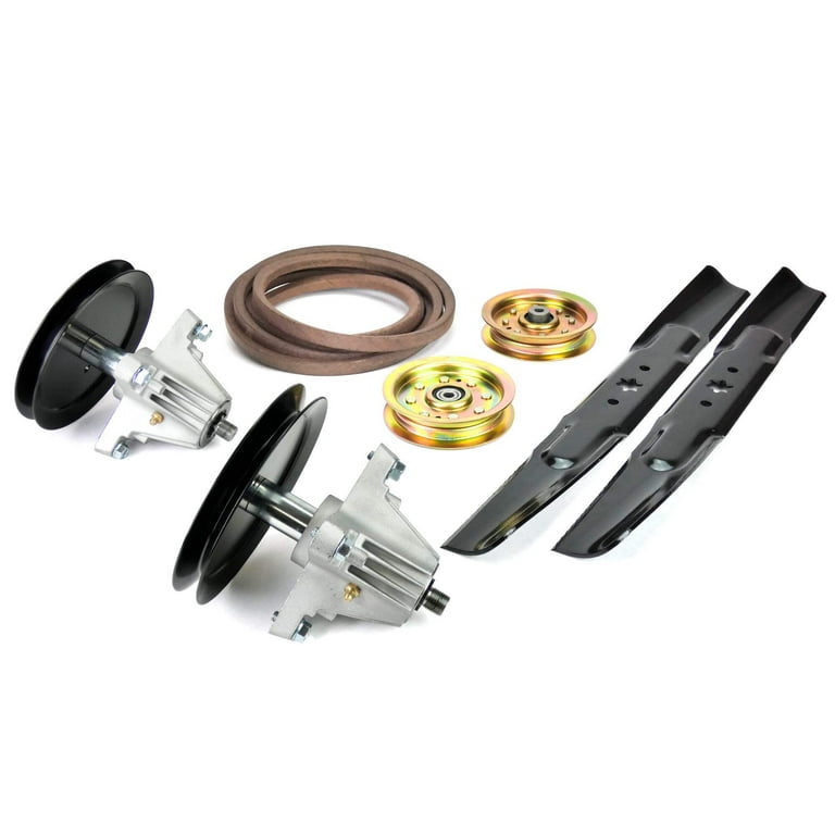 Deck Rebuild Kit Compatible With Cub Cadet LTX 46 Spindle Blade Belt Pulley Walmart