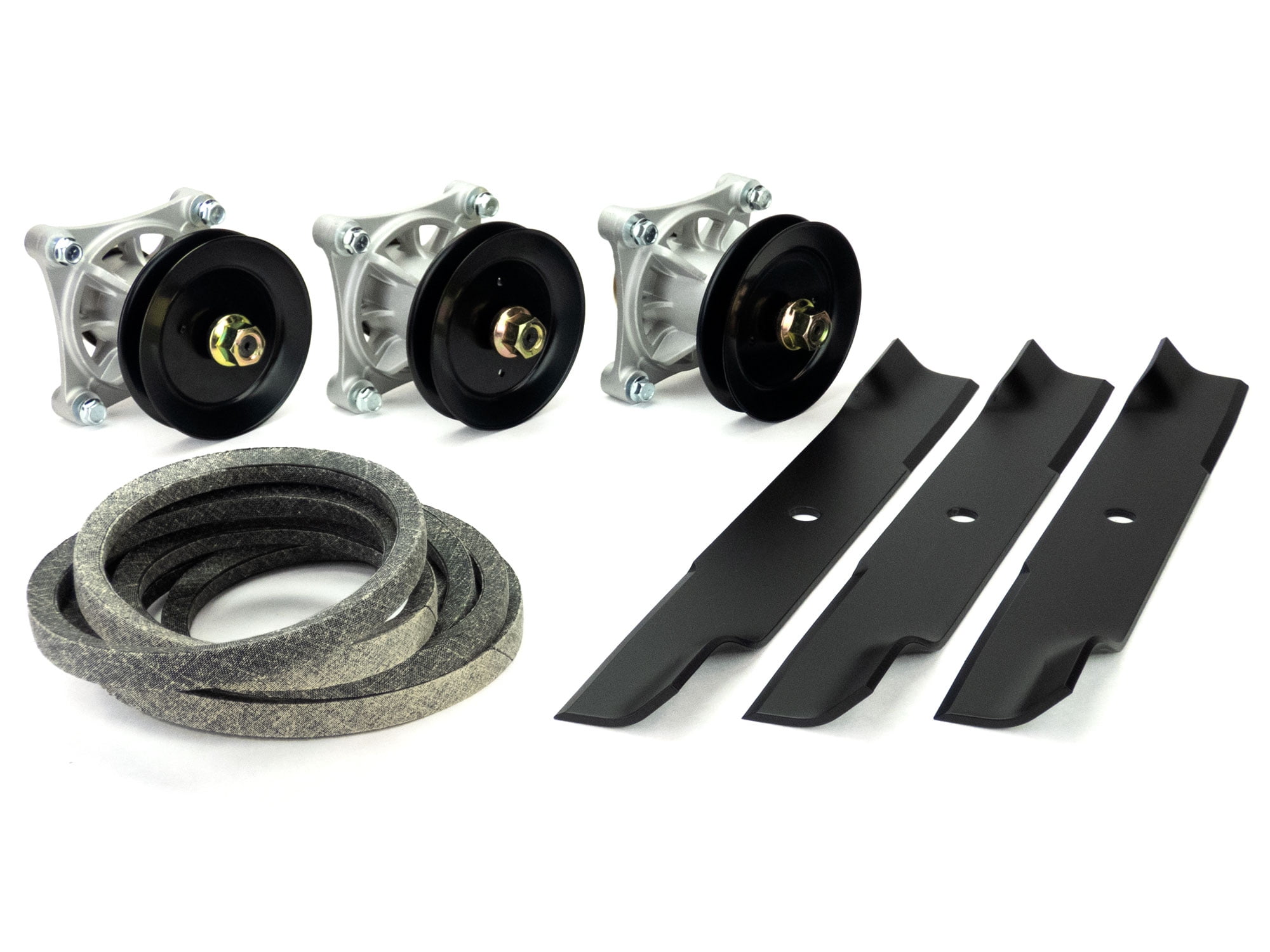 Deck Rebuild Kit for Hustler Raptor 52" Spindle Blade Pulley Belt
