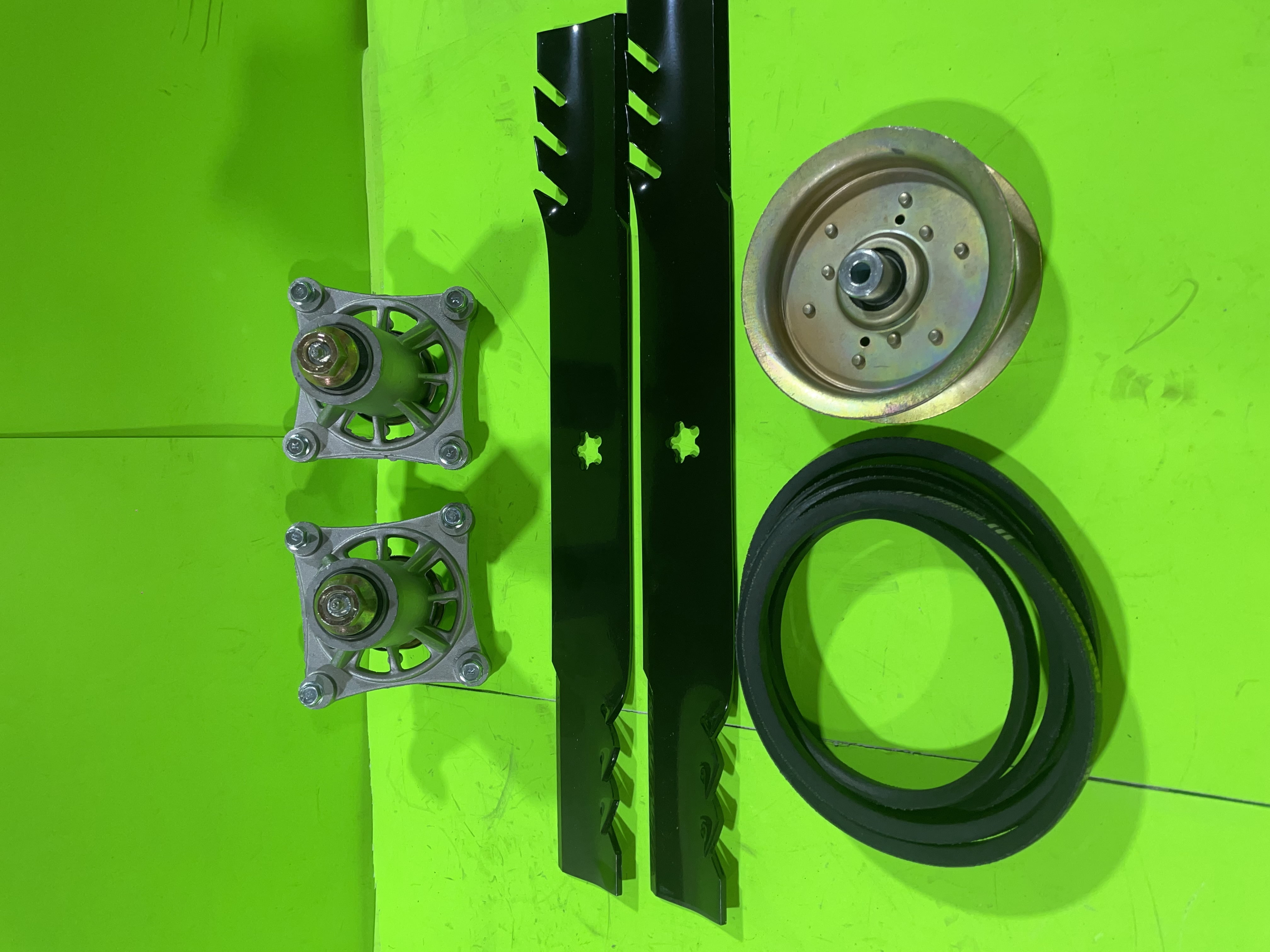 Deck Rebuild Kit for Poulan Pro 42 inch PP185A42 Blade Spindle Belt ...