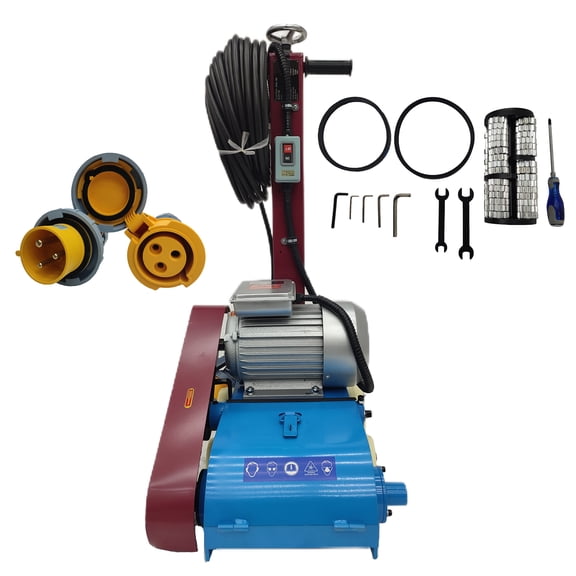 Deck Rust Remover Machine Steel Plate Surface Hand-Pushed Electric 110V