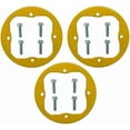 thumbnail image 1 of Deck Spindle Repair Ring with Bolts For MTD Cub Cadet 4 Bolt Spindles 918-04126 918-04125 918-04125B 918-0671B 918-04608A 618-04636 618-04636A 618-04865A (Yellow) (3-Pack), 1 of 1
