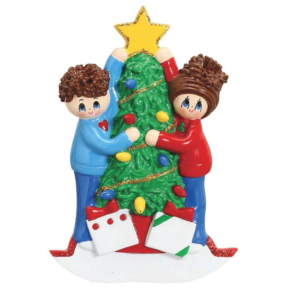 Deck The Tree Personalized Christmas Ornament DO-IT-YOURSELF