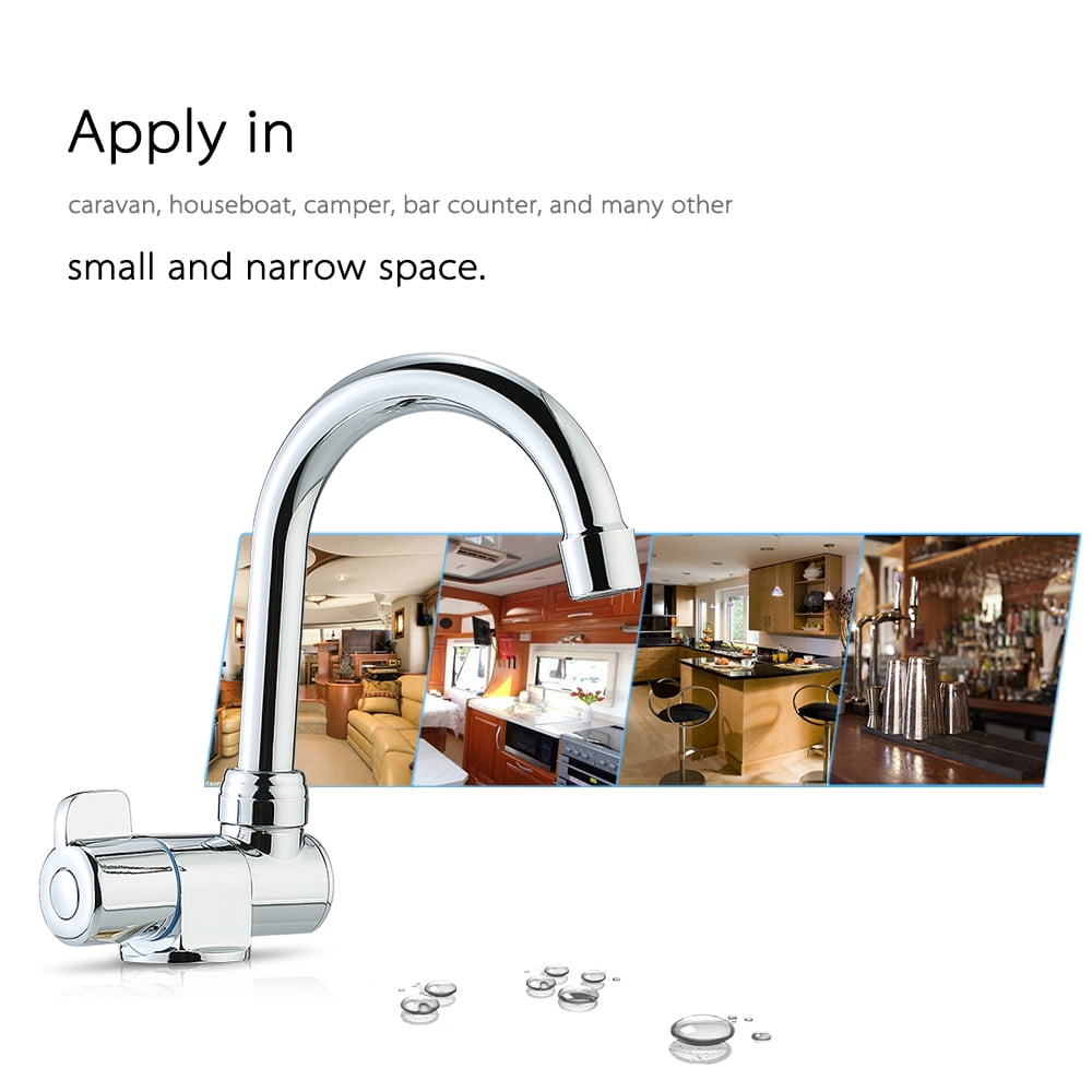 Deck/Wall Mounted Rotating RV Faucet Highend Kitchen Faucet for Camper Recreational Vehicle