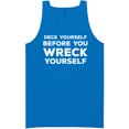 thumbnail image 1 of Deck Yourself Before You Wreck Neon Tank Top, 1 of 1