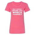 thumbnail image 1 of Deck Yourself Before You Wreck Womens crewneck tee, 1 of 2